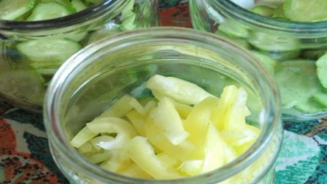 Салат из летних овощей на зиму