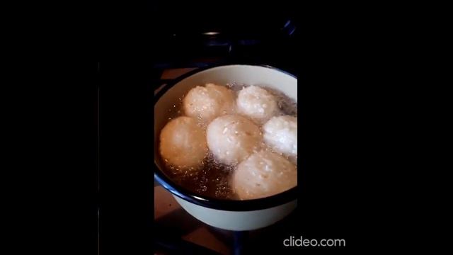 Творожные пончики