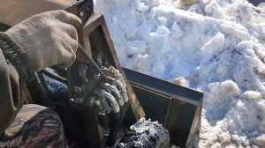 Самодельный  погрузчик на гидроходу