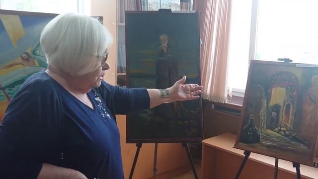 Открытие художественной выставки «Думки»