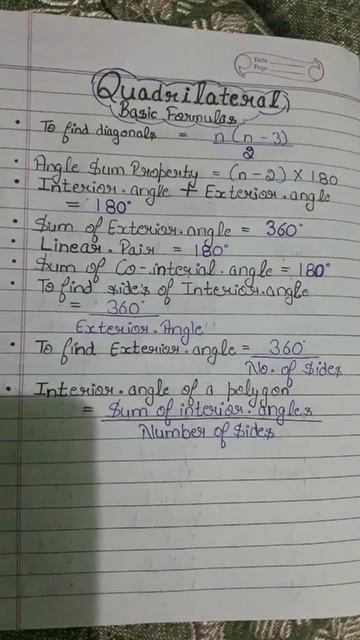 Basic Formula of Quadrilateral смотреть онлайн