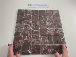 Мозаика ROSSO LEVANTO POL 48