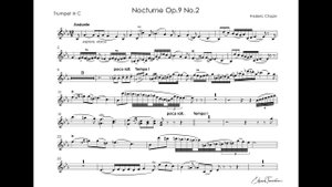 Chopin, Frédéric - Nocturne, Op.9 - Malcolm McNab trumpet C