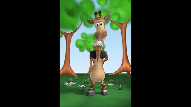 Talking Gina the giraffe hates carrots смотреть онлайн