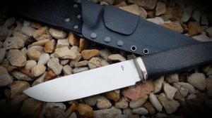 Охотничий нож №70 из K390 bohler. Результат/Hunting knife of steel K390. Final