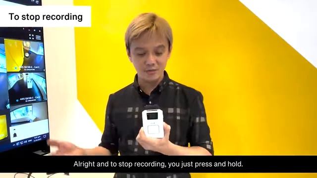 Introducing Axis Body Worn Camera