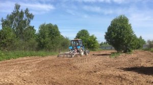 Дискование почвы БДМ