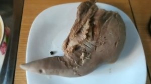 Полезные рецепты для снижения веса ! Как правильно сварить и почистить говяжий язык !