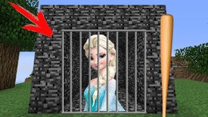 БАБКА ГРЕННИ ПОЙМАЛА И ПОСАДИЛА В ТЮРЬМУ КОРОЛЕВА ЭЛЬЗА В МАЙНКРАФТ НУБ MINECRAFT ЛОВУШКА ТРОЛЛИНГ