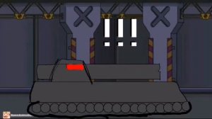 Кв 44 в неизвестной базе анимация про танки