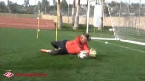 Тренировка вратарей Спартака