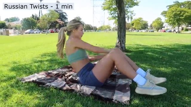 HOURGLASS ABS WORKOUT | 10 MINUTES смотреть онлайн