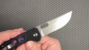 Новинка! Складной Нож С Кнопочным Замком QSP Unicorn QS156