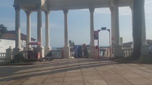 Город Сухум  (Абхазия) / Арка в санатории МВО
