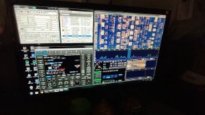 Работа SDR панорамы в трансивере Icom IC-7300