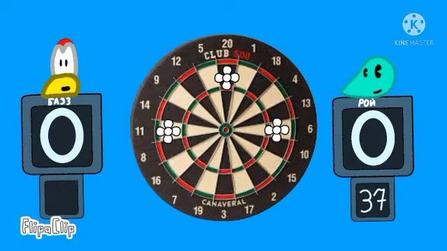 Персонажик и его друзья (Галка) Серия 20 "Дартс" смотреть онлайн