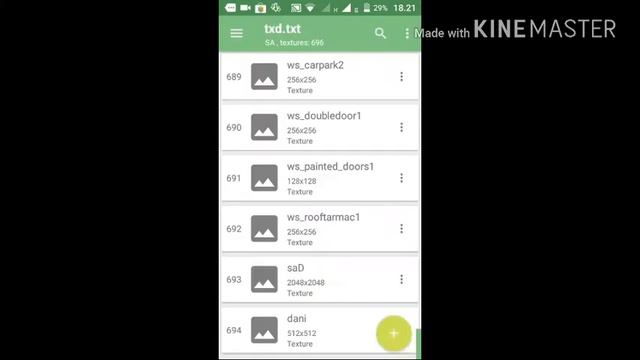 Cara import file txd gta sa di android menggunakan txd tool