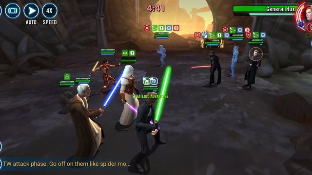 SWGOH, SLKR counter смотреть онлайн