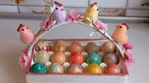 Так я яйца ещё не красила