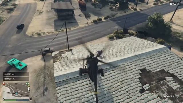 GTA:Online - Jeff Takes on a Buzzard and Loses #TMDM