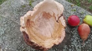 Деревянная ваза из сувеля берёзы ( ручная авторская работа)