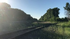 Генерал снова в строю! П36-0147 утром и вечернее прибытие на ст. Молот сквозь лучи солнца