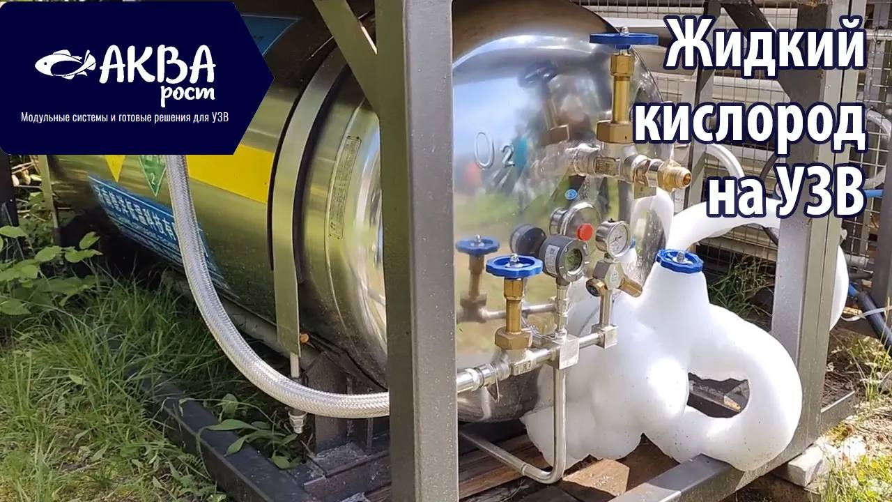 Кислород в УЗВ. Разведение рыбы. смотреть онлайн