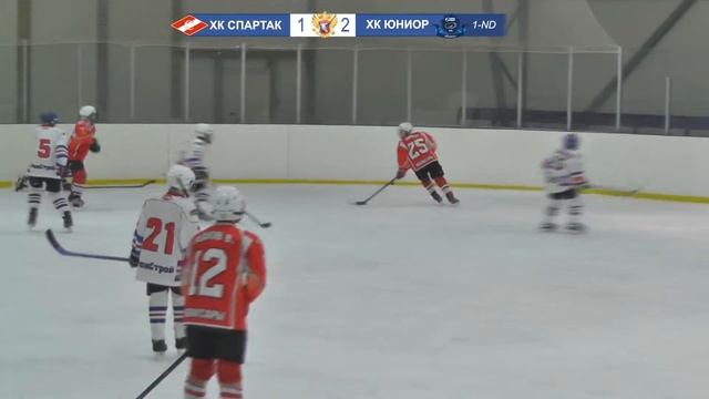 ХК "Спартак" - ХК "Юниор" (12.03.2017) 1 период смотреть онлайн