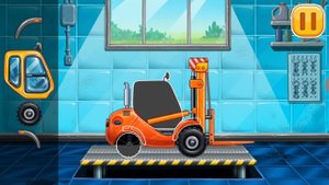 Построим мост,кран камаз трактор бульдозер машинка мультики для детей