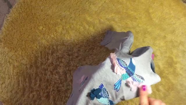 Реглан свитшот Gymboree с птичками. Тренд 2017 для маленьких модниц смотреть онлайн