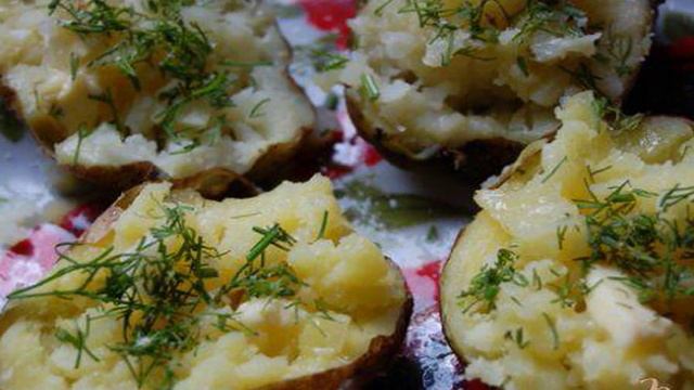 Картошка из микроволновки