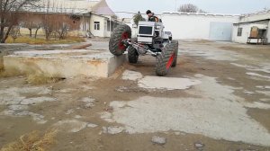 MT 8 Minitraktor 4x4  Самоделний Минитрактор из мостов Газ 66