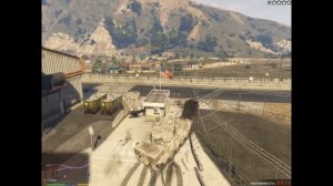 GTA V Серия № 1 ( Угоняем Танк) + Коды