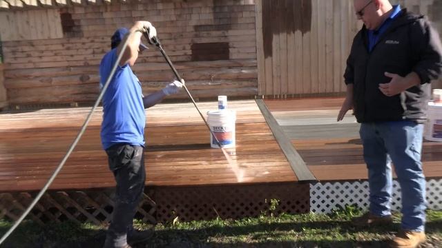 Deck Cleaner Product Demo смотреть онлайн