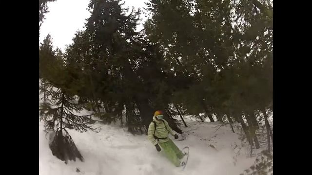 Bansko snowboard  FreeRide. Банско фрирайд.