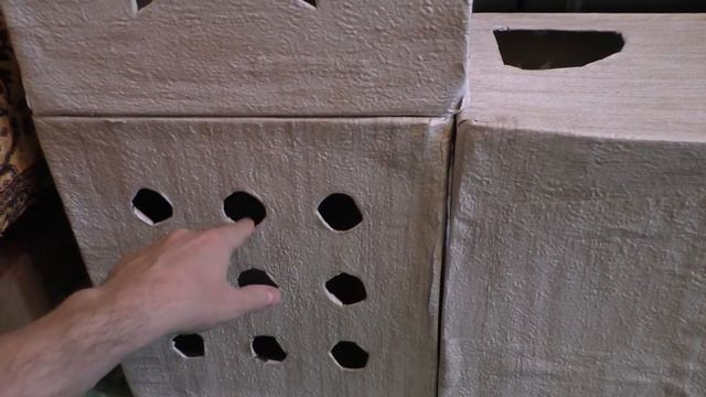 Строим замок для котят из кошачьих домиков смотреть онлайн