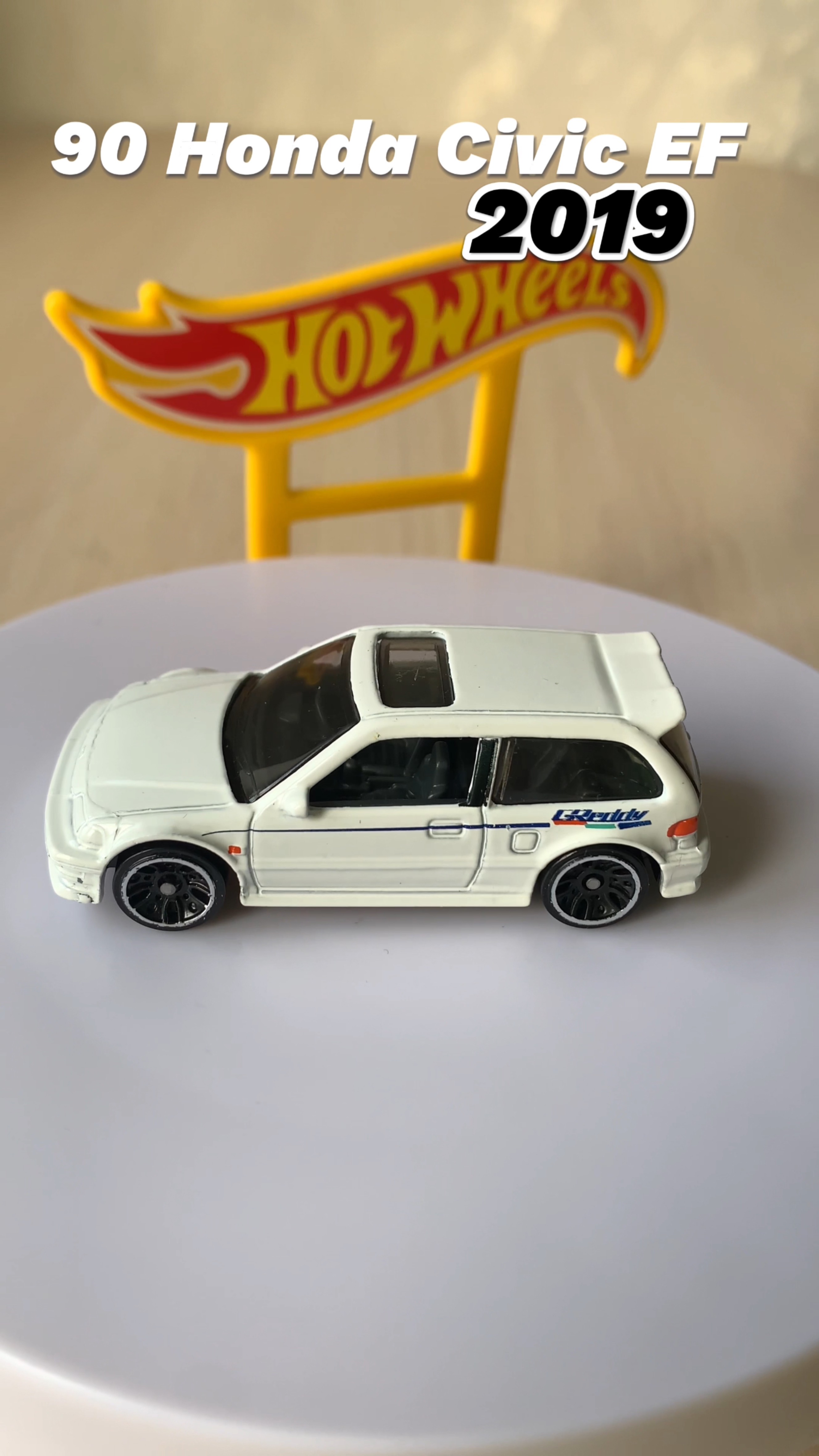 90 Honda Civic EF 2019 Hot wheels