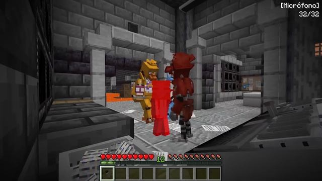 Adoptado por Animatrónicos de FIVE NIGHTS AT FREDDYS en Minecraft! смотреть онлайн