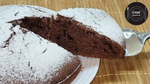 Шоколадный кекс на молоке. Простой и быстрый рецепт шоколадного пирога в духовке.
