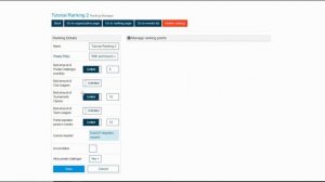 How to use and set Ranking  - Rankedin - ver. 1