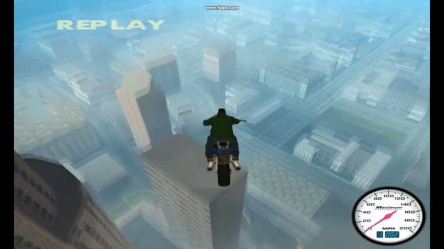 GTA San Andreas Crazy Bike Stunts With Improved PCJ600 (HD) смотреть онлайн