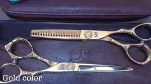 REVIEW Scissors KAsho 6" SNAKE Design barber - Tijera Serpiente
