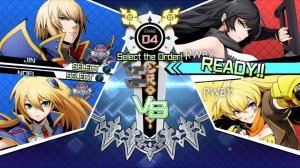 BlazBlue Cross Tag Battle.Jin Kisaragi vs Blake [ジン＝キサラギVSブレイク・ベラドンナ]