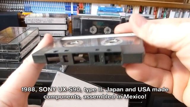 'Unboxing' 24 new used audio cassettes SONY UX, UX S, UCX and others смотреть онлайн