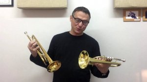 Trumpet YAMAHA YTR 2335 vs. cornet Yamaha 2335. сравнительный тест