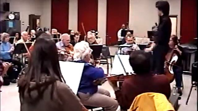 Orchestra Society of Philadelphia Rehearsal "Pictures" Excerpt Feb. 19, 2010 смотреть онлайн
