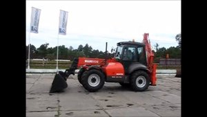 Экскаватор-погрузчик с передней телескопической стрелой Manitou MLB 625