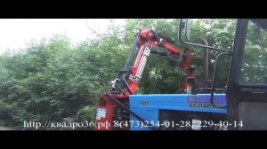 обрезчик деревьев PFS 2 в работе