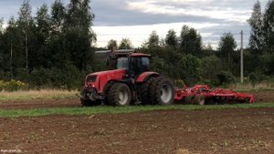 Обработка почвы / БЕЛАРУС 3522 /