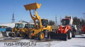 Фронтальный погрузчик First Loader ZL930. Надежный трудяга.